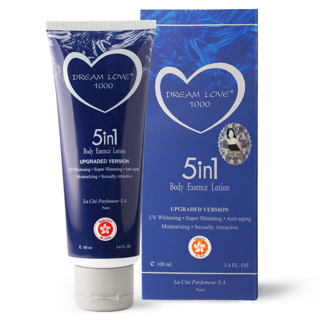 White Product Photography of a Body Lotion