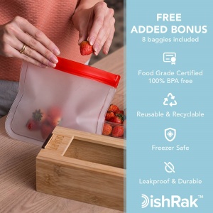 Ziplock organizer info image