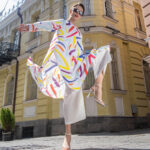 Outdoor fashion photoshoot