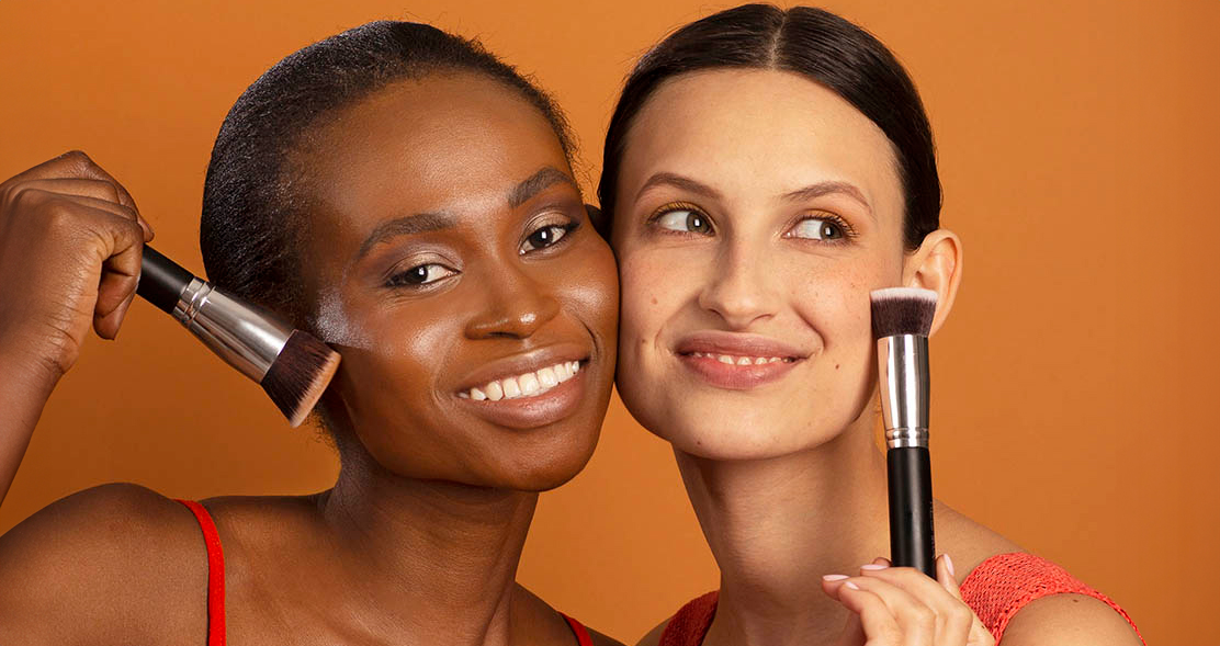 Product photography with models